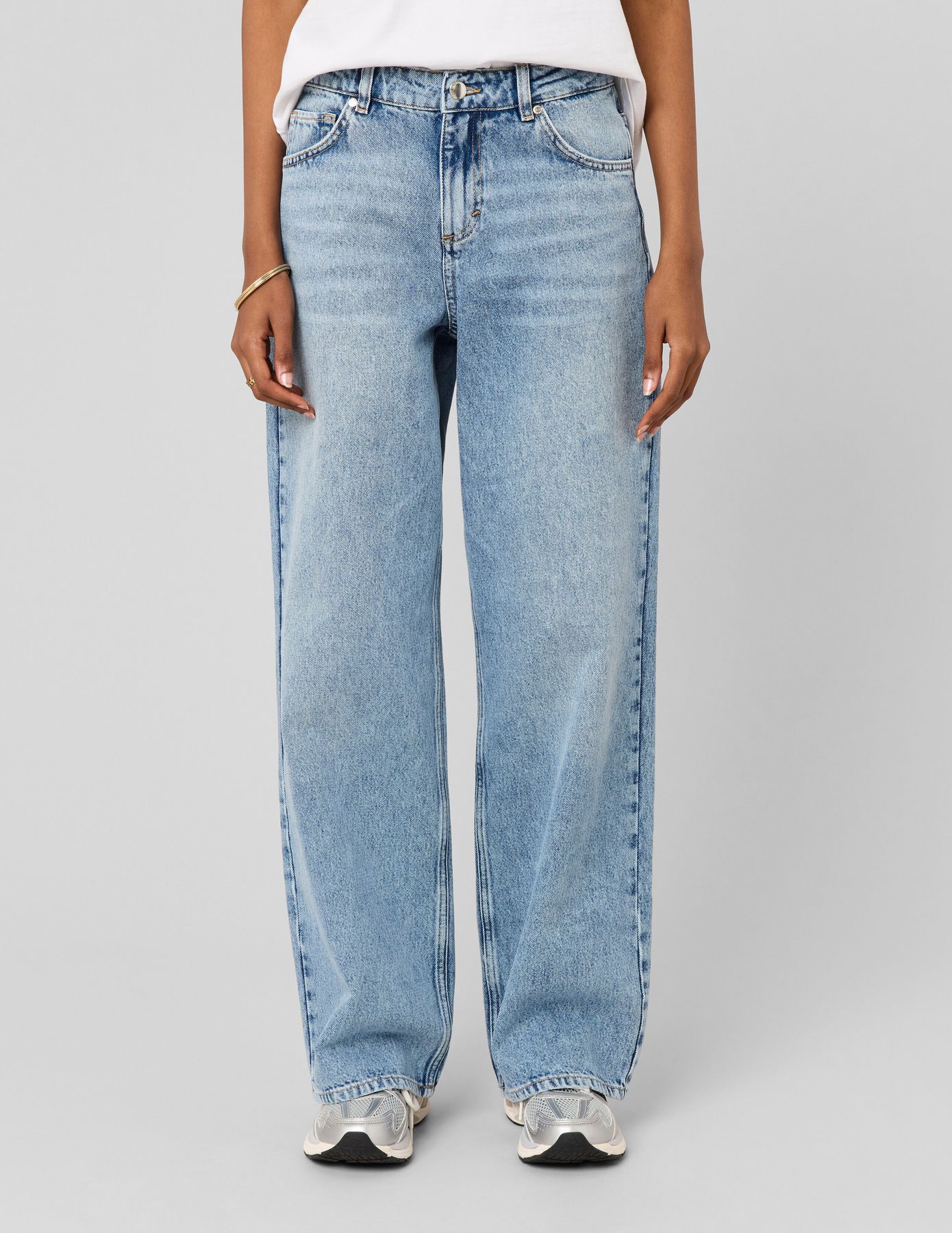 Jean baggy taille basse