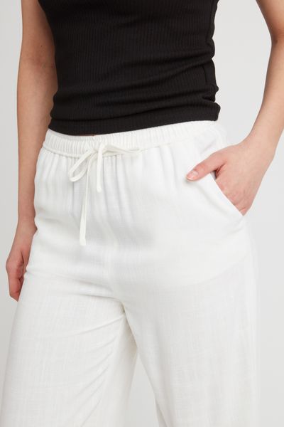 Pantalon fluide droit