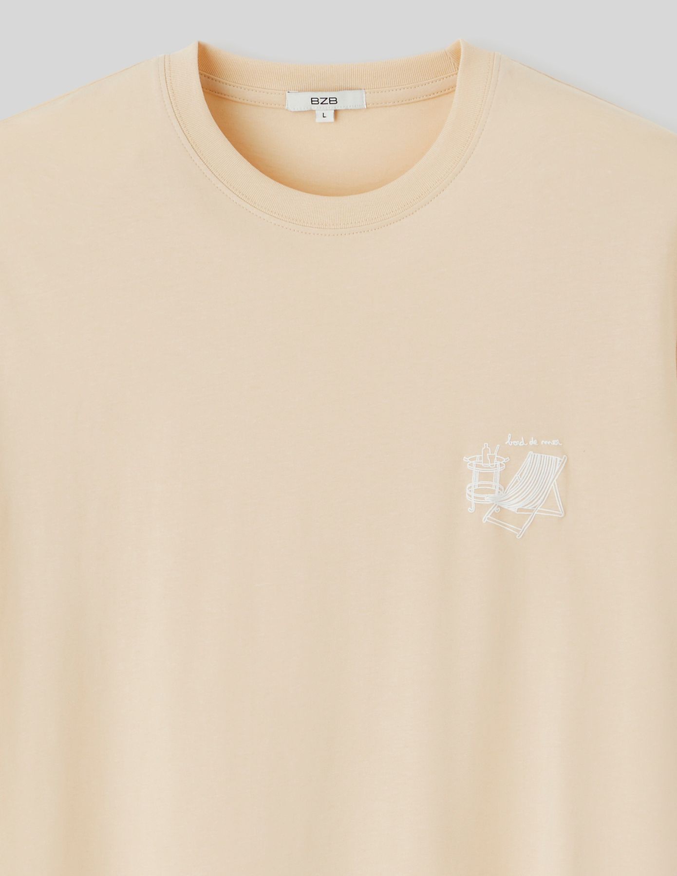 T-shirt imprimé poitrine