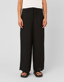 Pantalon broderie