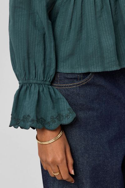 Blouse &agrave; nouer