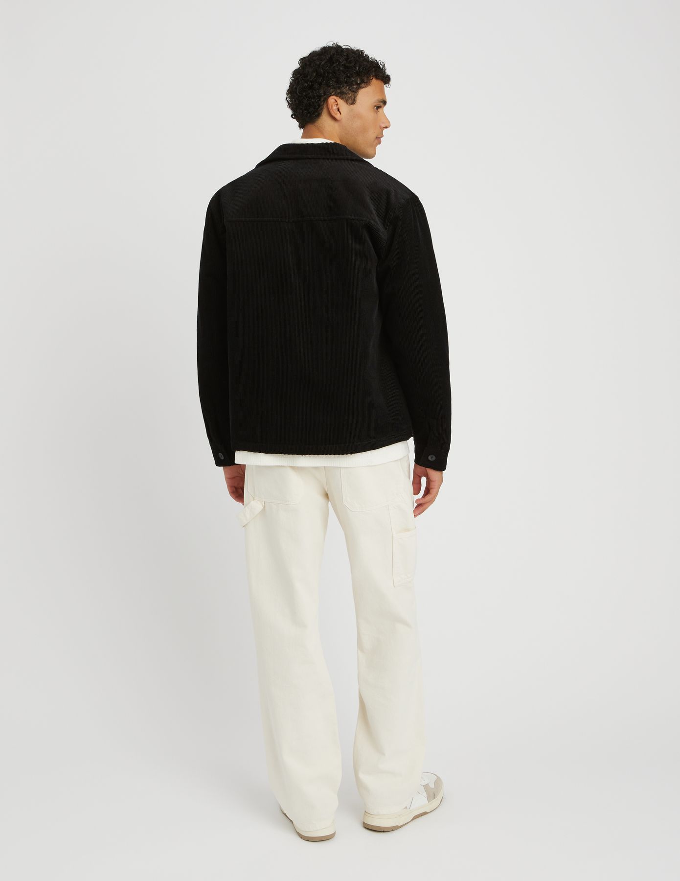 Veste surchemise velours