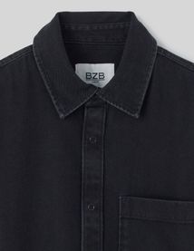 Surchemise en denim