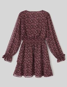 Robe courte imprimée