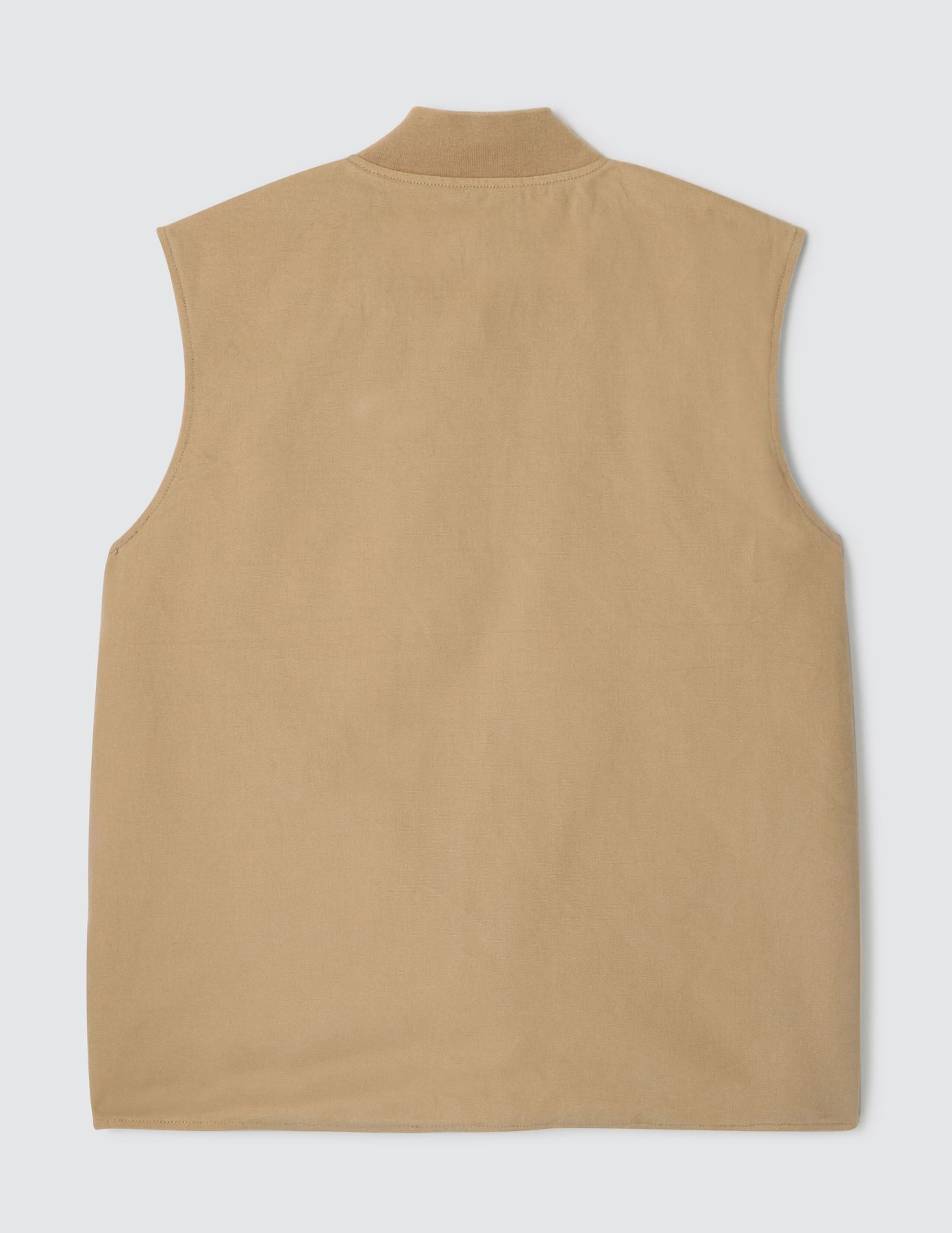 Veste réversible sans manches