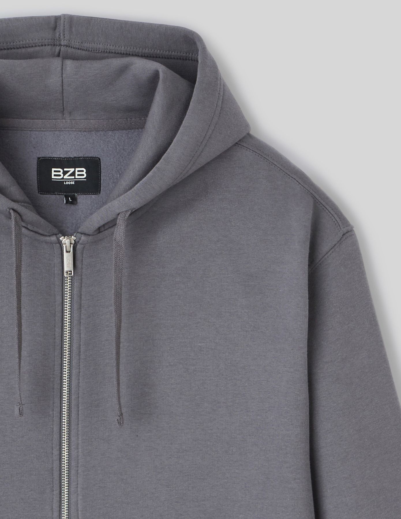 Sweat zippé ouverture double