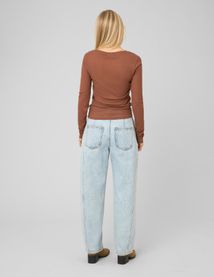 T-shirt fin manches longues
