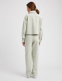 Ensemble surchemise/pantalon velours