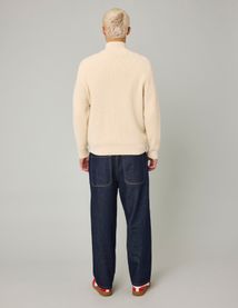 Pull col montant zippé