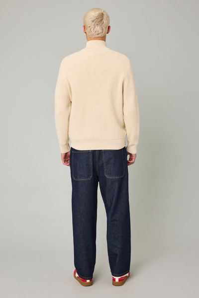 Pull col montant zippé