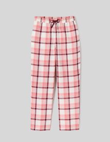 Bas de pyjama à carreaux