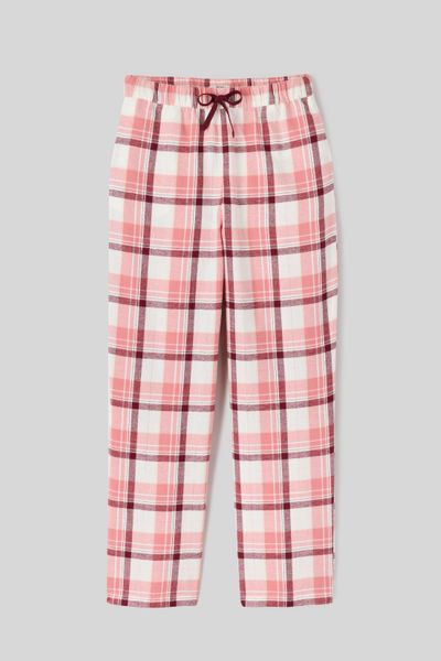 Bas de pyjama à carreaux