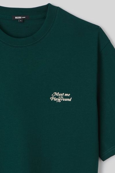 T-shirt imprimé devant/dos