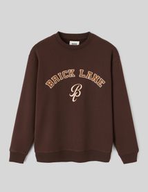 Sweat broderie poitrine