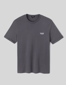 T-shirt broderie poitrine