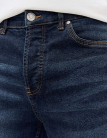 Jean straight délavé