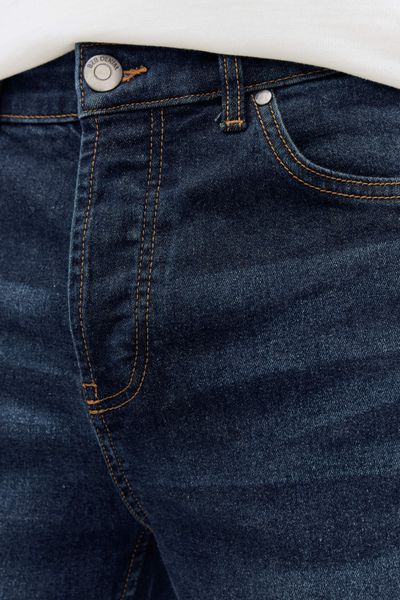 Jean straight délavé