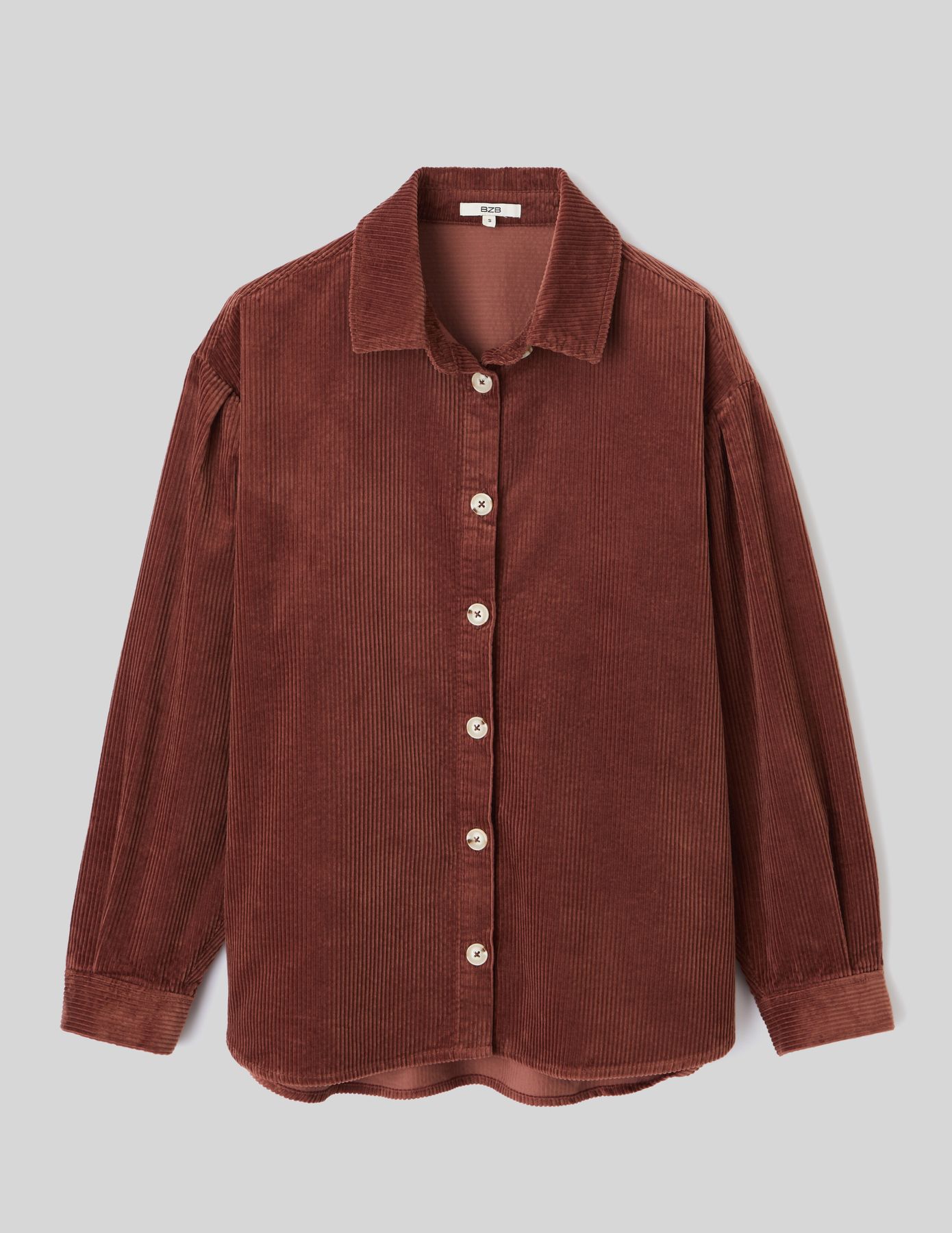 Surchemise en velours côtelé