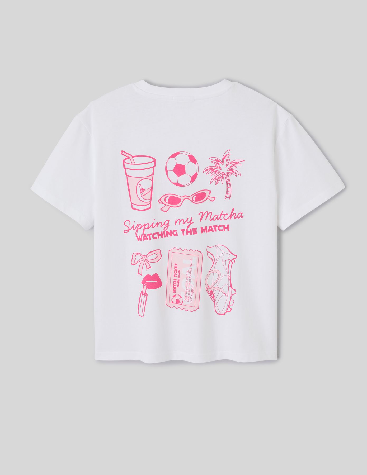 T-shirt imprim&eacute; devant/ dos