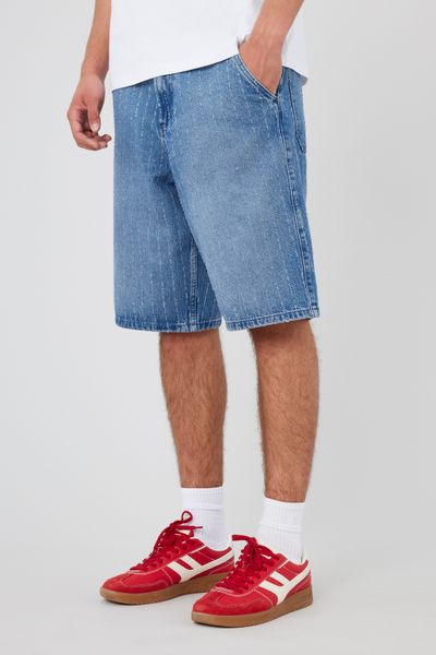 Bermuda en jean fantaisie