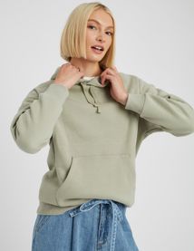 Sweat à capuche uni