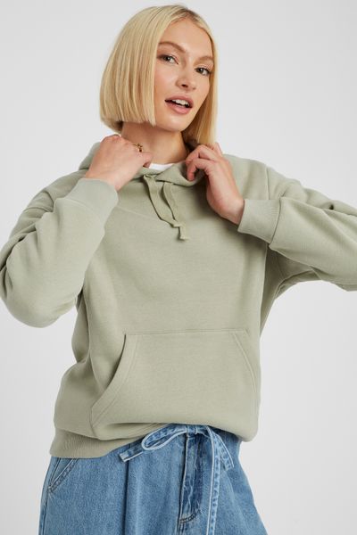 Sweat à capuche uni