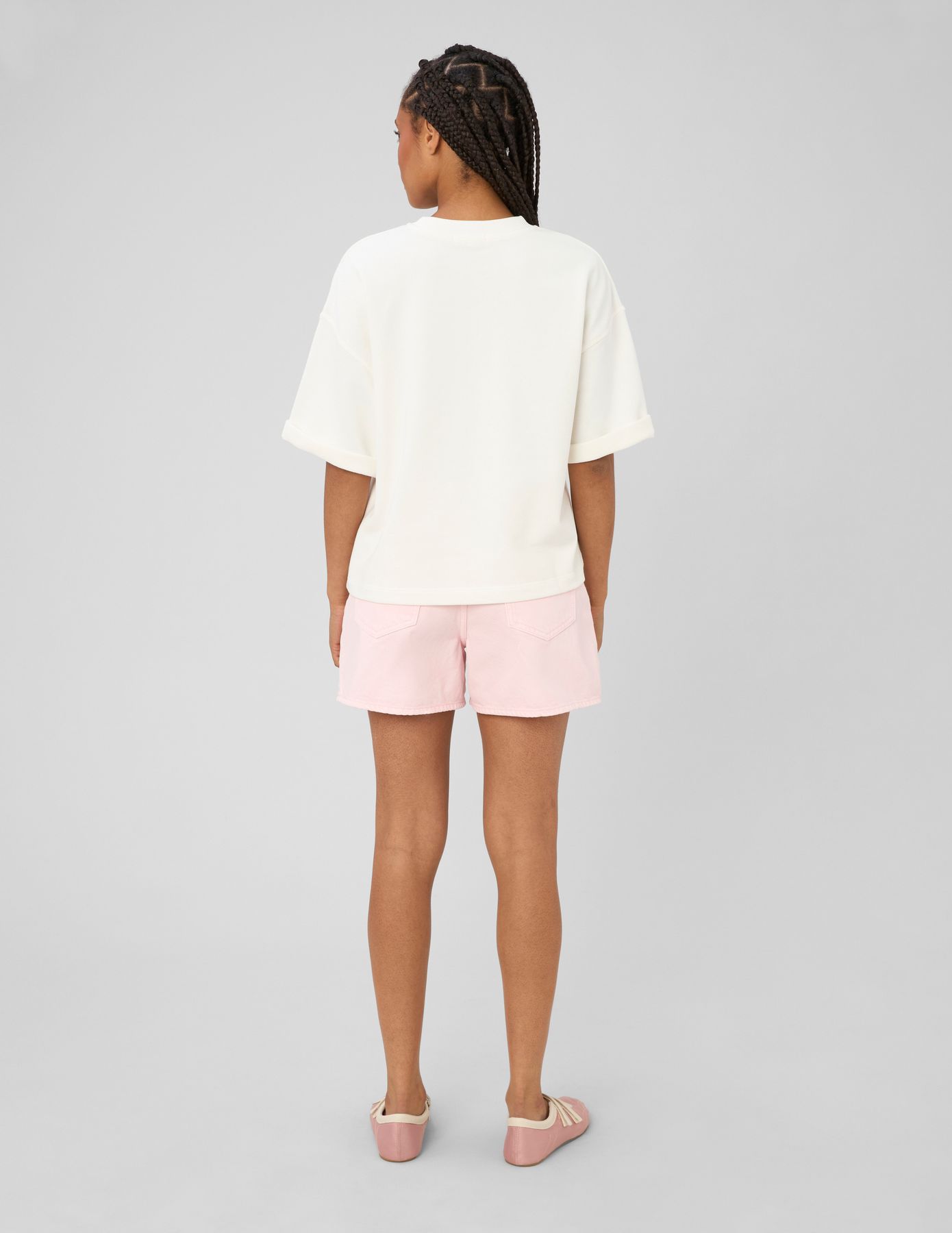 Sweat imprim&eacute; manches courtes