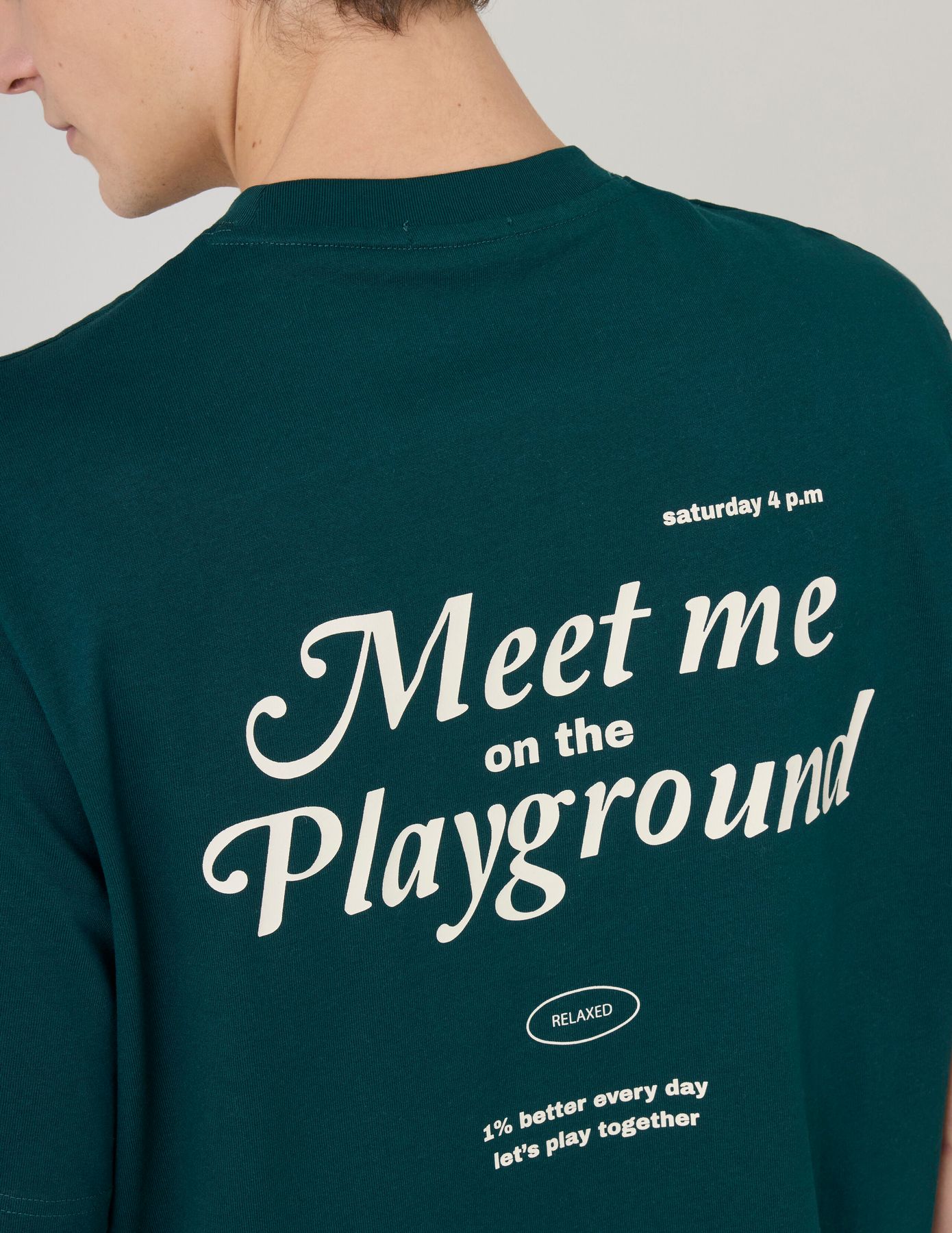 T-shirt imprimé devant/dos