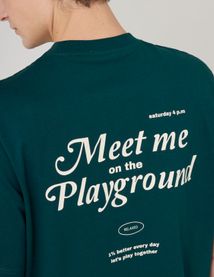 T-shirt imprimé devant/dos