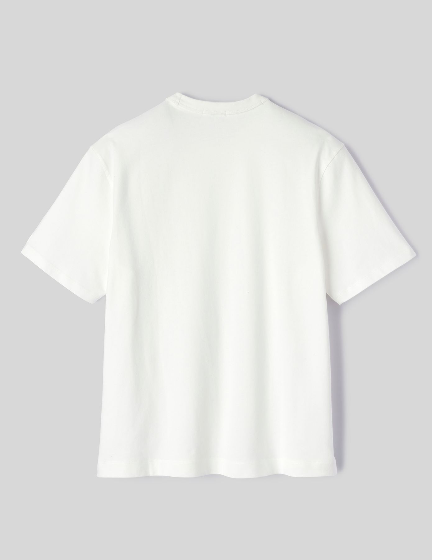 T-shirt lourd touch&eacute; peau de p&ecirc;che