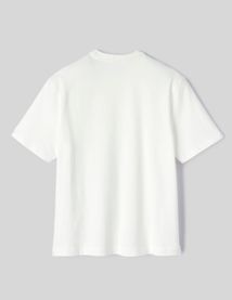 T-shirt lourd touch&eacute; peau de p&ecirc;che