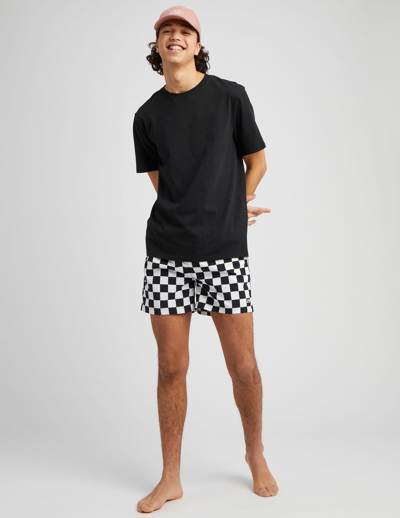 Short de bain imprimé