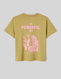 T-shirt imprim&eacute; devant/dos