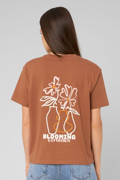 T-shirt imprim&eacute; devant / dos