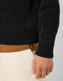 Pull maille chenille