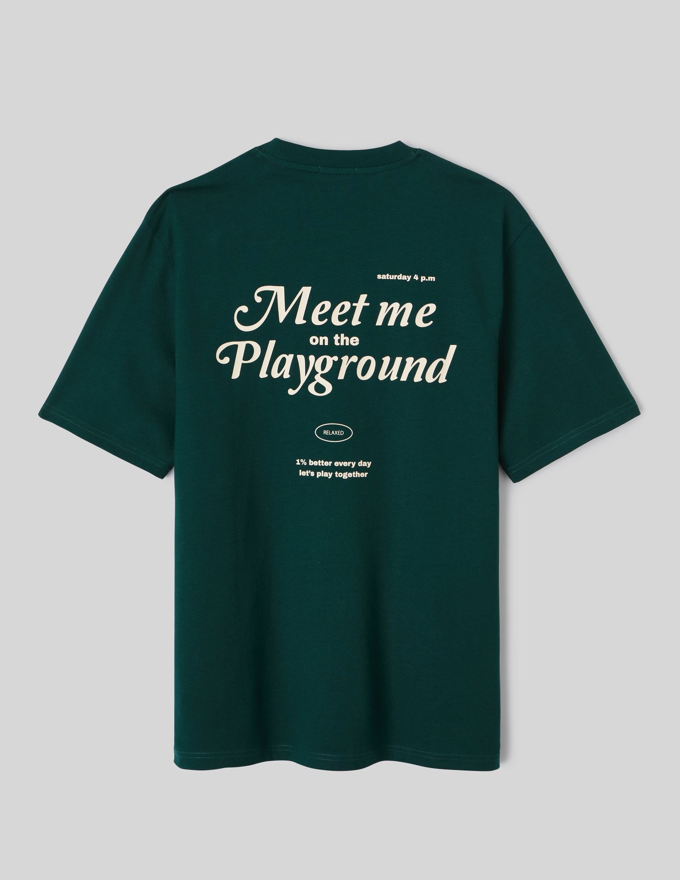 T-shirt imprimé devant/dos