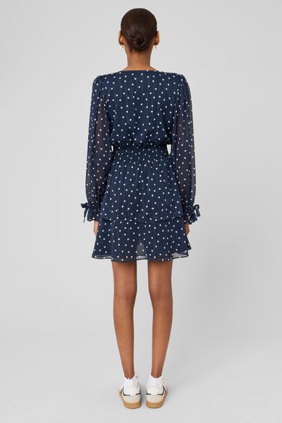 Robe courte imprim&eacute;e