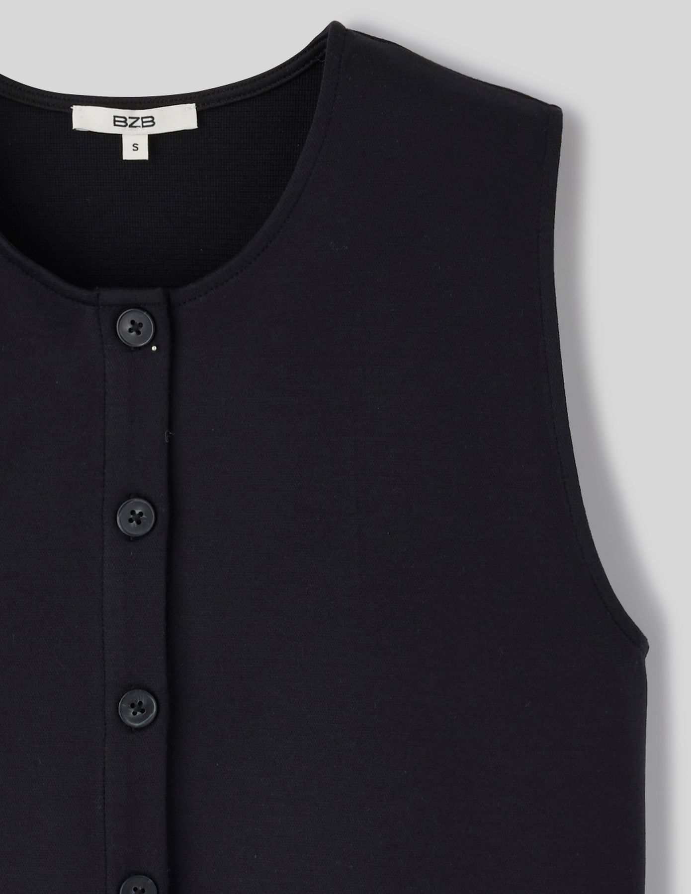T-shirt boutonné