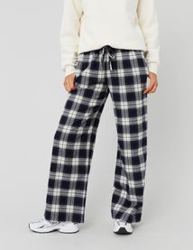 Pantalon &agrave; carreaux