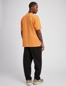 T-shirt message teint en pièce