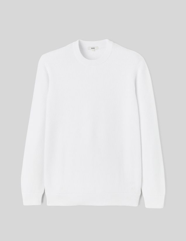 Pull col rond uni