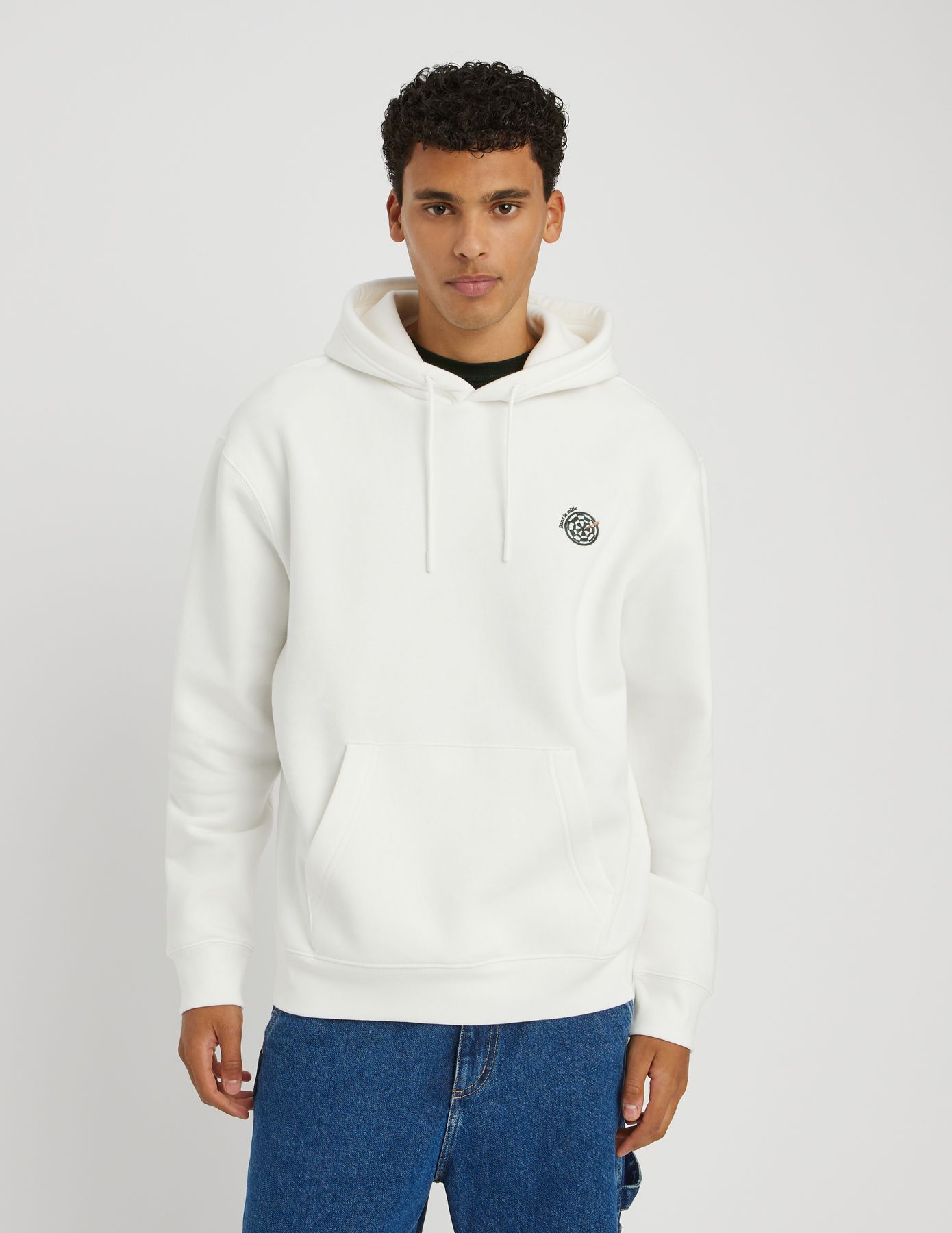 Sweat à capuche brodé
