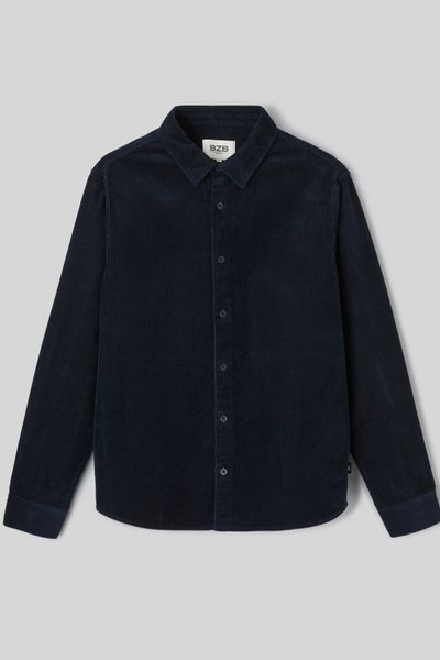 Chemise en velours c&ocirc;tel&eacute;