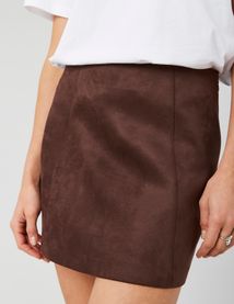 Jupe en suedine