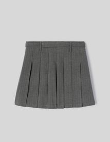 Jupe short plissée
