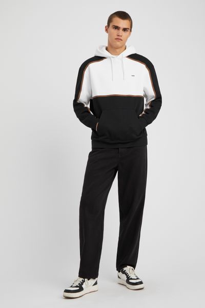 Sweat à capuche colorblock