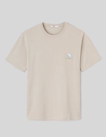 T-shirt brodé à message
