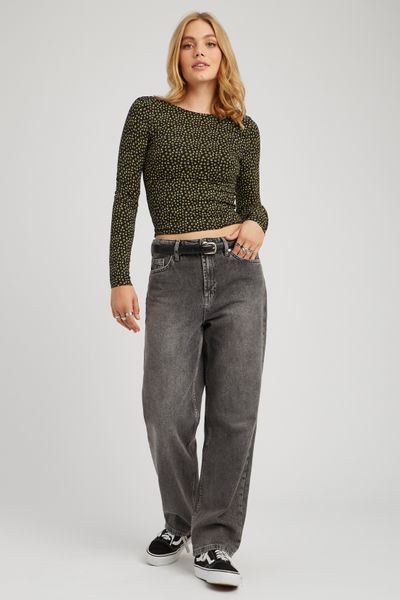 T-shirt imprimé manches longues