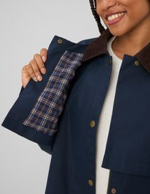 Veste cape amovible