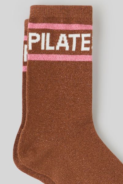 Chaussette unitaire lurex